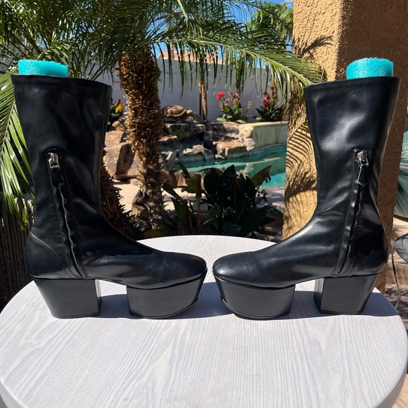 Prada Black Ankle Boots - Picture 4 of 12